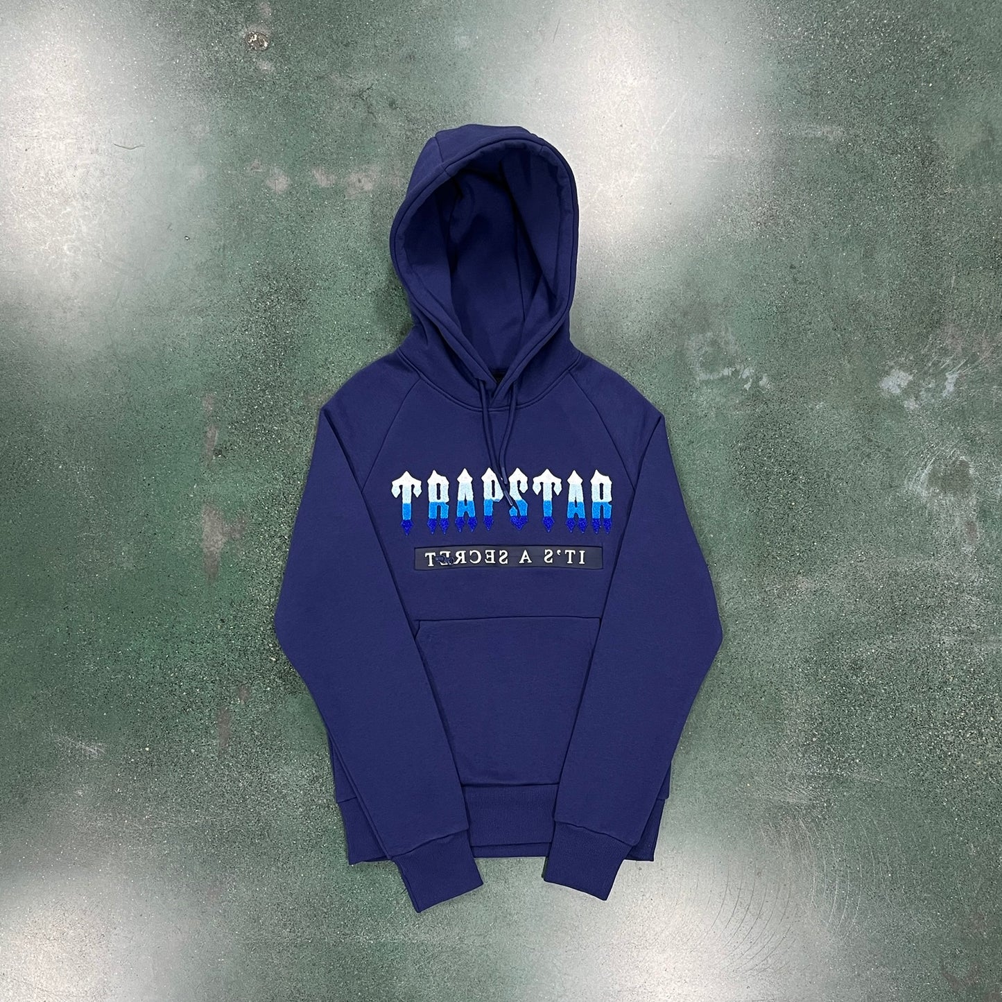 Hoodie Trapstar Decoded 2.0 Azul Escuro