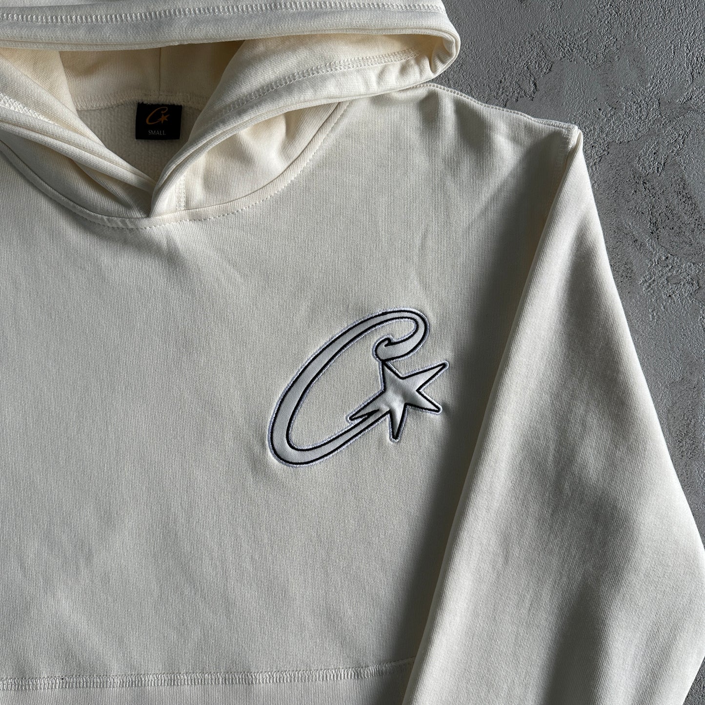 Hoodie Corteiz "C" Bege