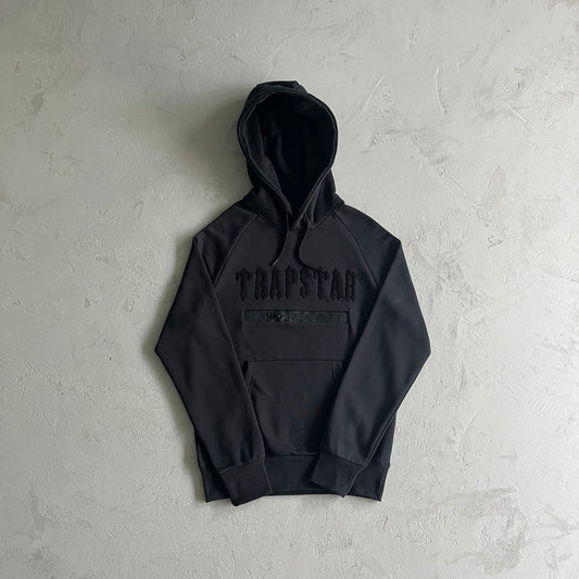 Hoodie Trapstar Decoded 2.0 Preto/Preto