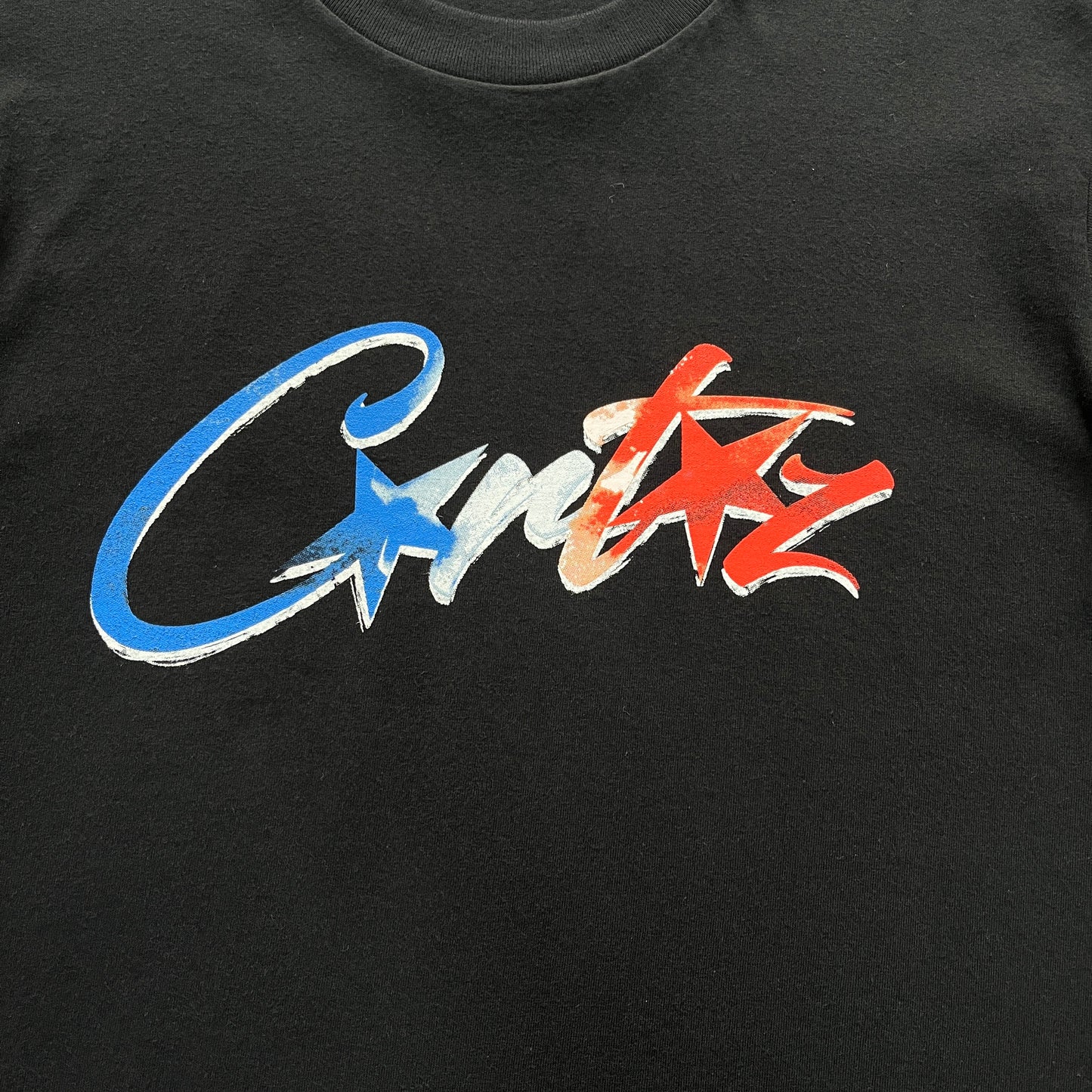 T-shirt Corteiz "CRTZ" França Preta