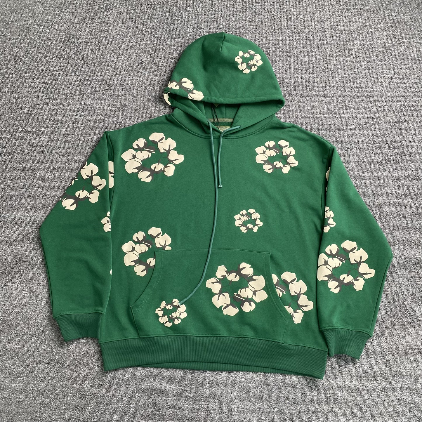 Hoodie Denim Tears Verde