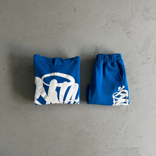 Conjunto (Hoodie+Calções) Syna Azul