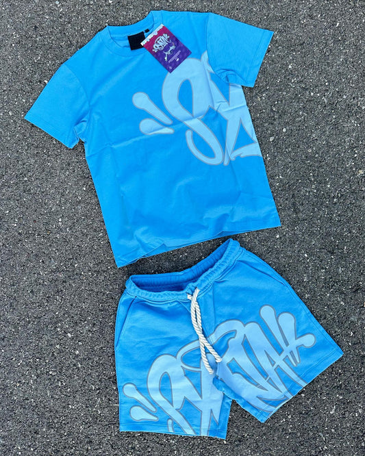 Conjunto (T-shirt+Calções) Syna Azul