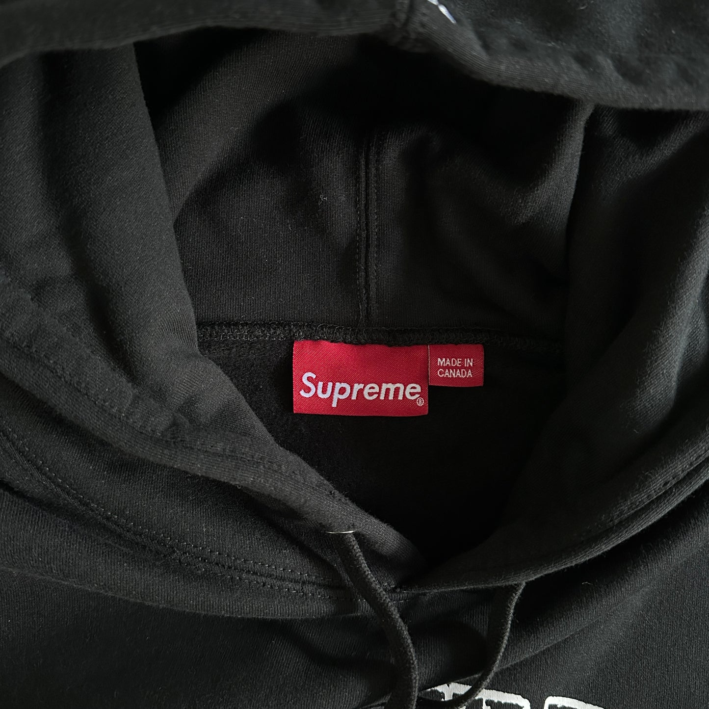 Hoodie Corteiz x Supreme Preta