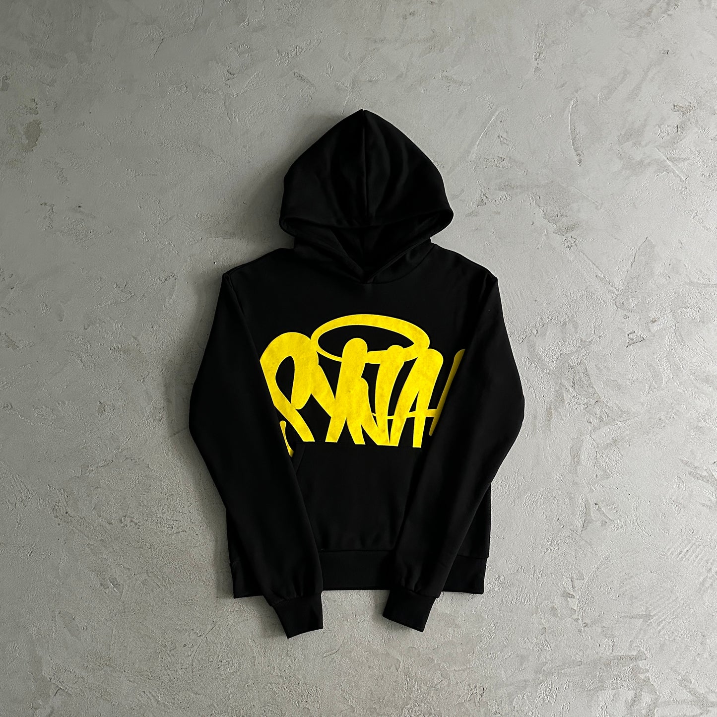 Conjunto (Hoodie+Calças) Syna Preto/Amarelo