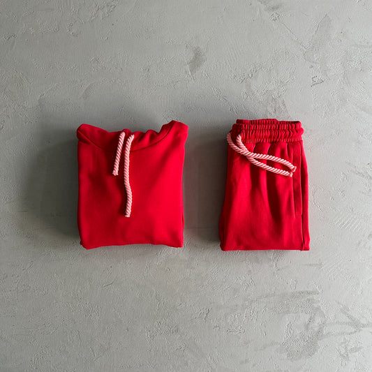 Conjunto (Hoodie+Calças) Syna Vermelho