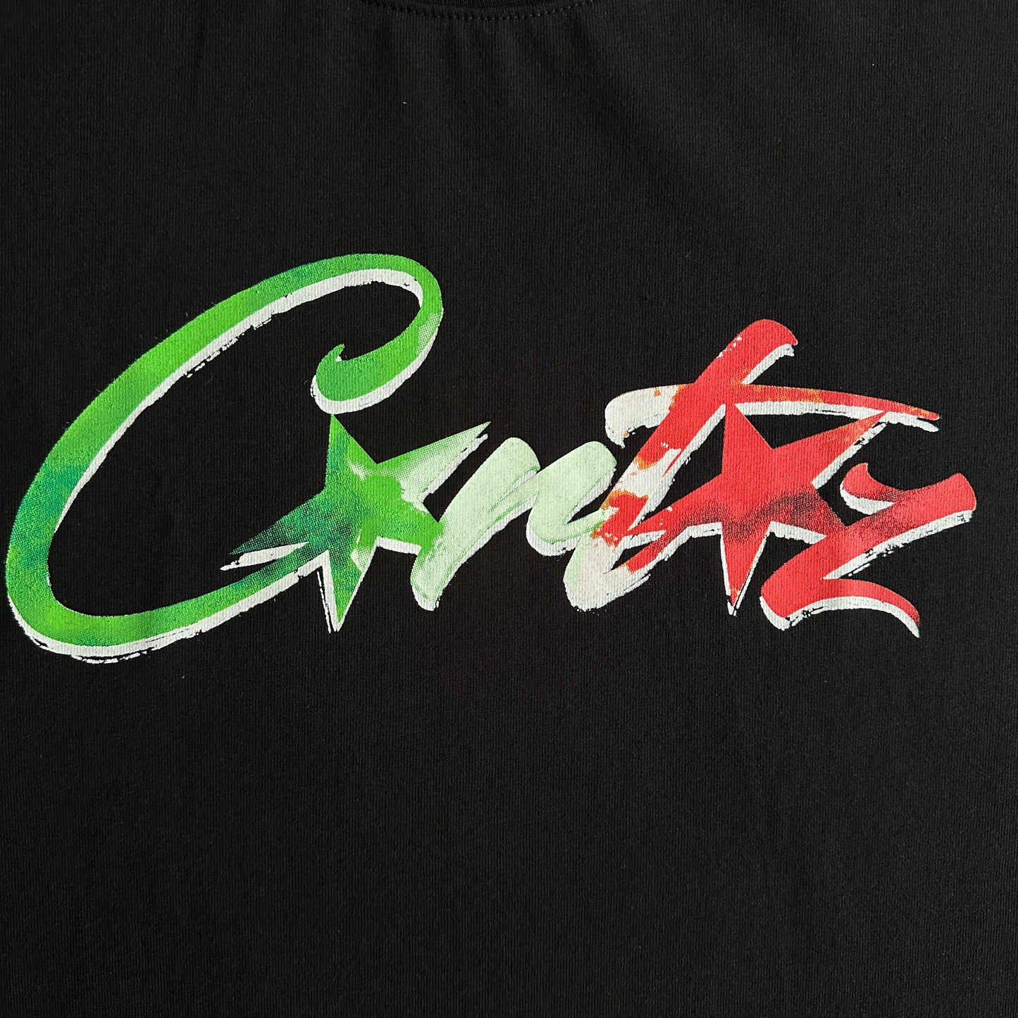 T-shirt Corteiz "CRTZ" Italy Preta