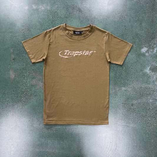 T-shirt Trapstar Castanha