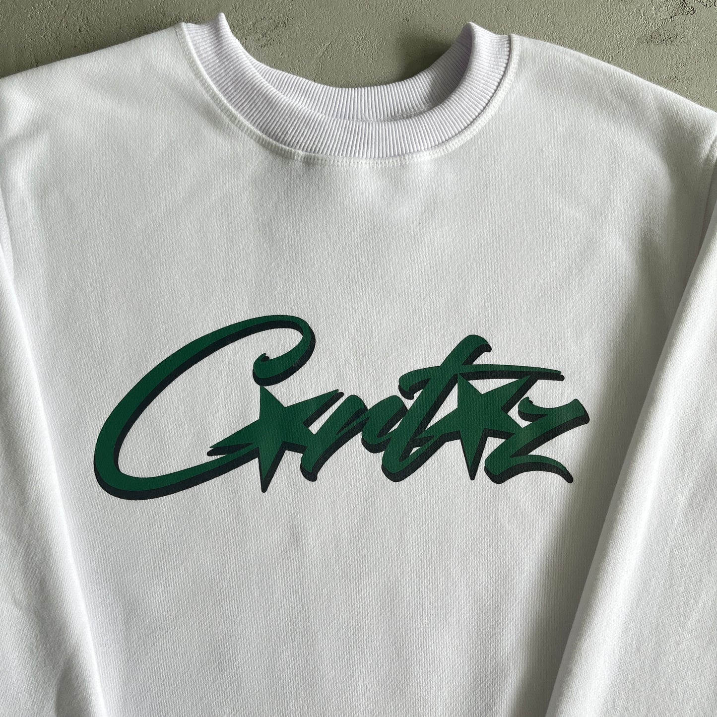 Sweatshirt Corteiz "CRTZ" Branca