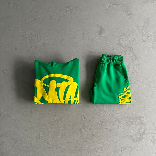 Conjunto (Hoodie+Calções) Syna Verde