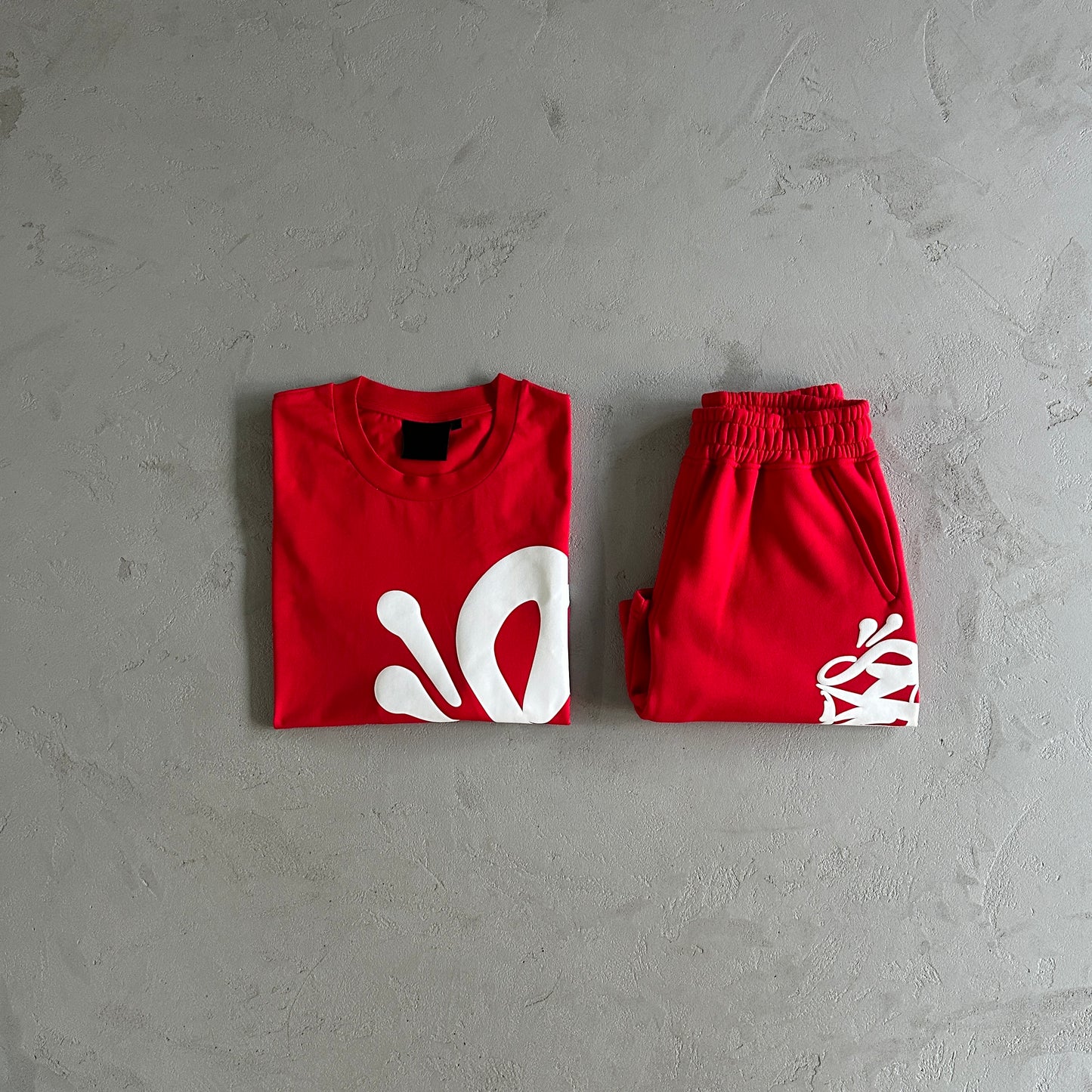 Conjunto (T-shirt+Calções) Syna Vermelho