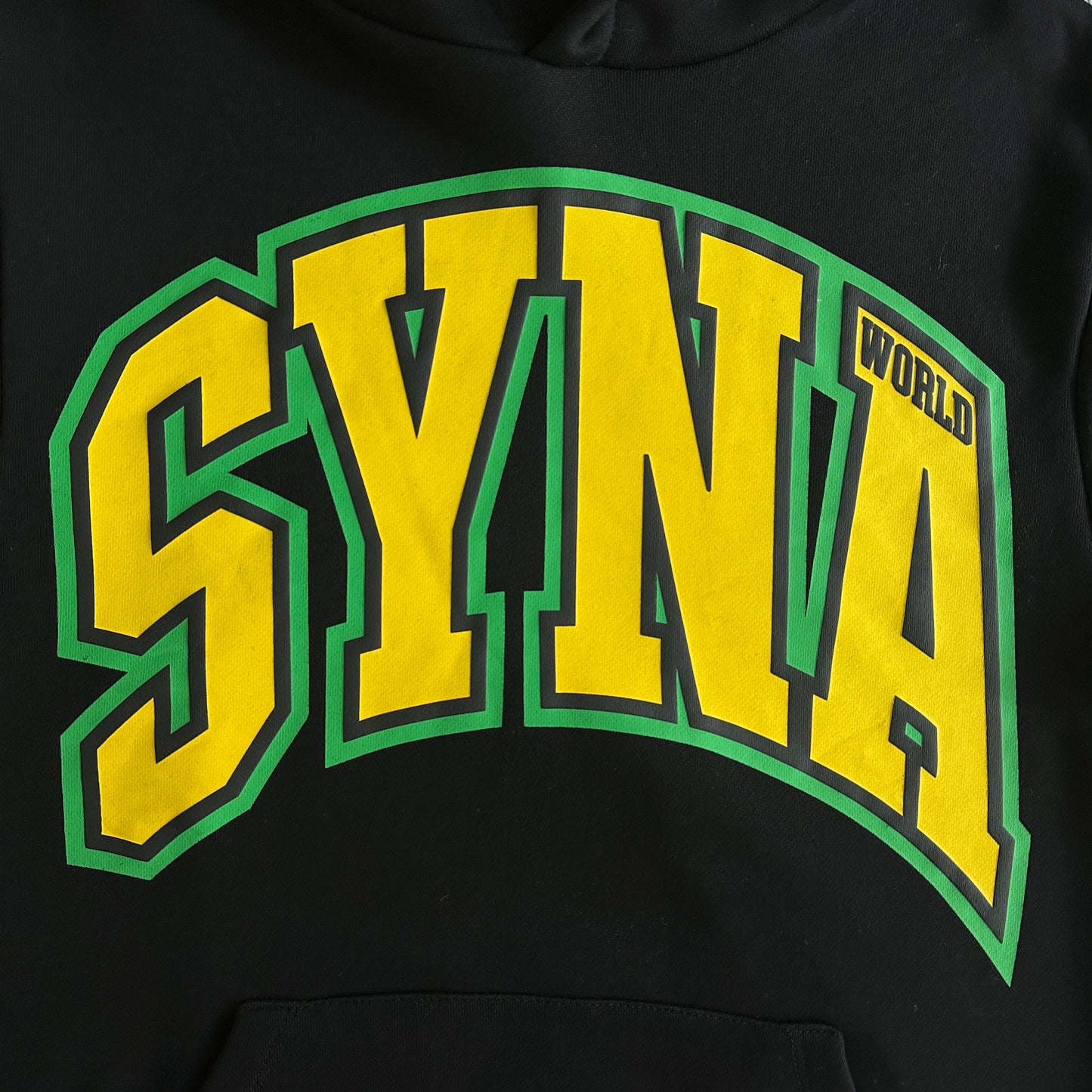 Conjunto (Hoodie+Calças) Syna World Preto (Entrega Imediata)