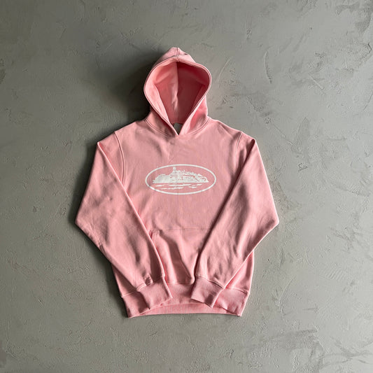 Hoodie Corteiz Alcatraz Rosa