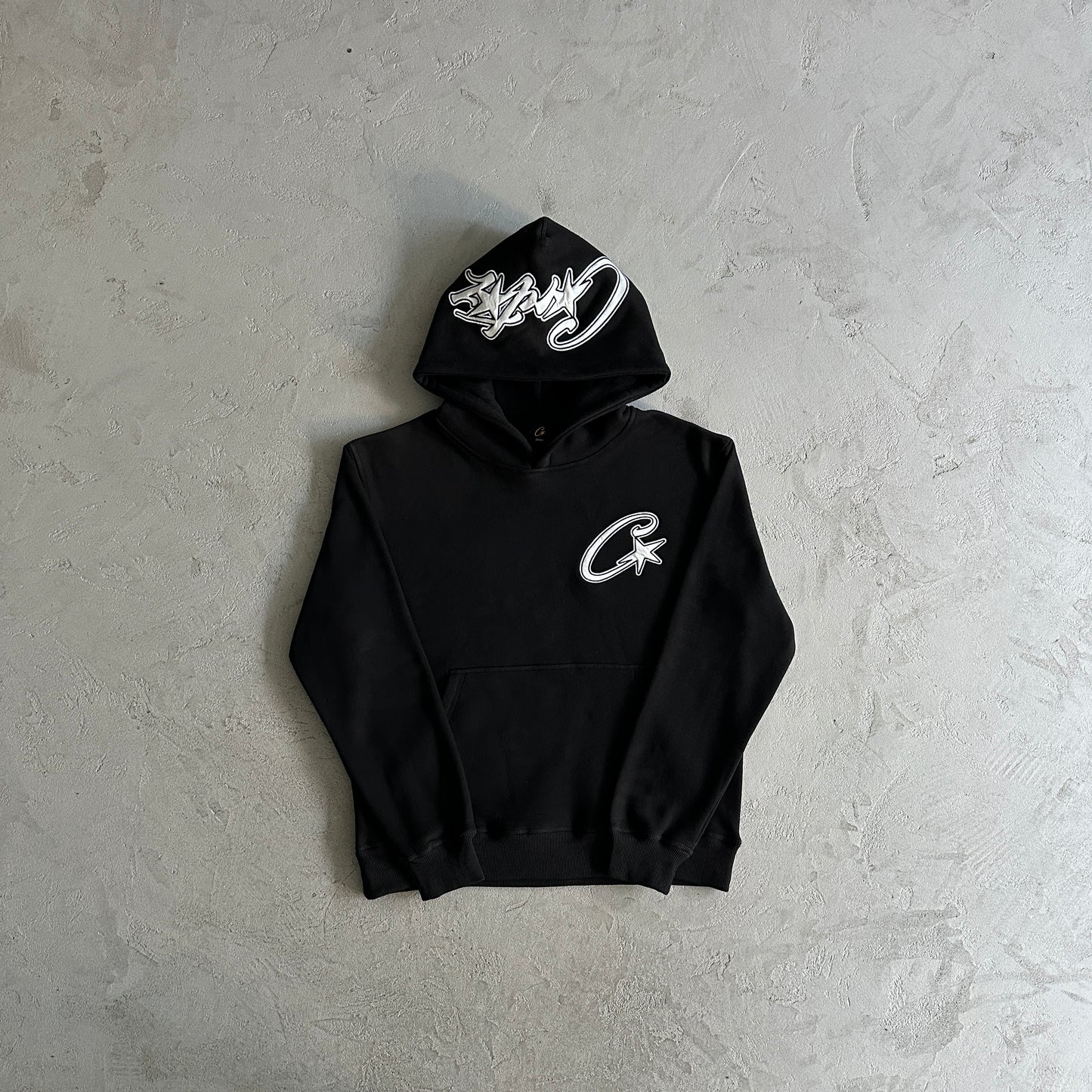 Hoodie Corteiz "C" Preta