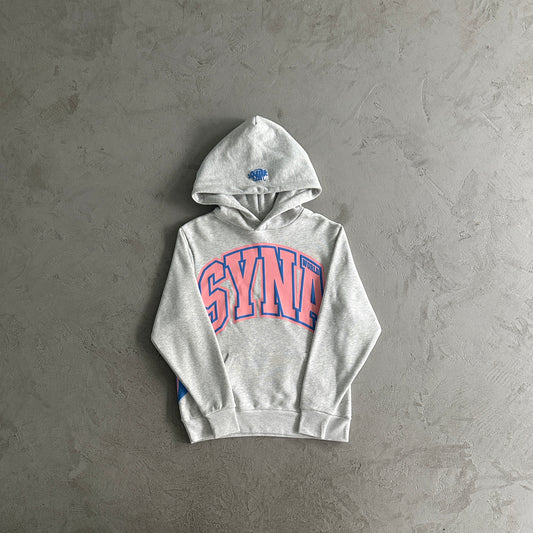 Hoodie Syna Cinzenta/Rosa