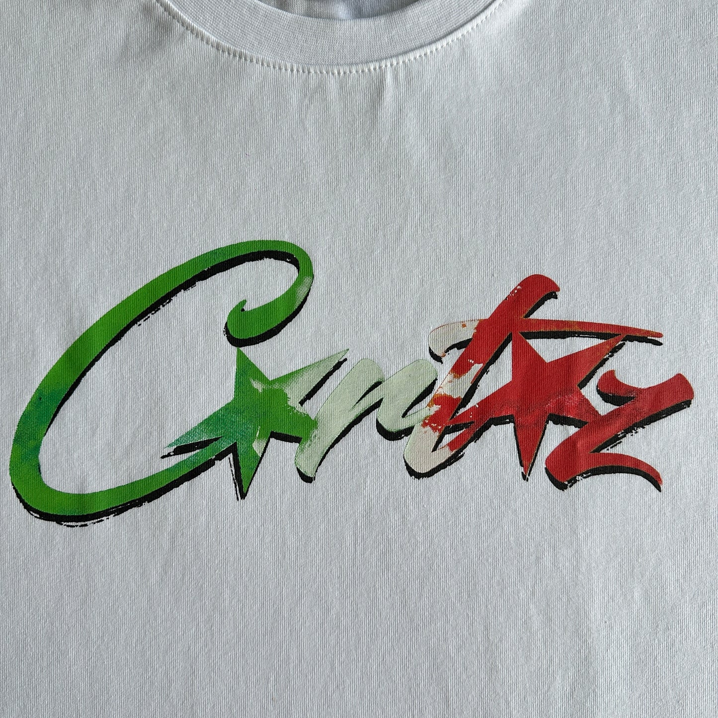 T-shirt Corteiz "CRTZ" Italy Branca