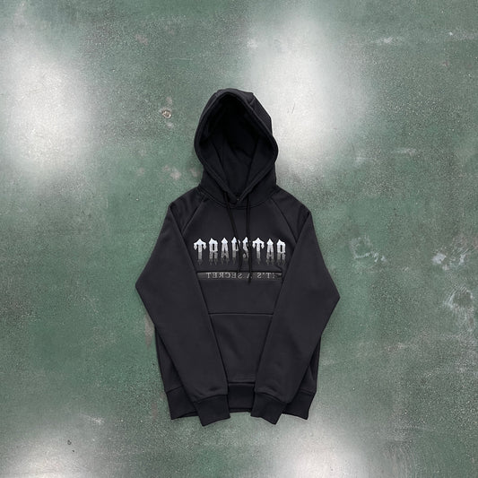 Hoodie Trapstar Decoded 2.0 Preta/Branca