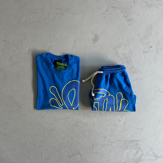 Conjunto (T-shirt+Calções) Syna Azul