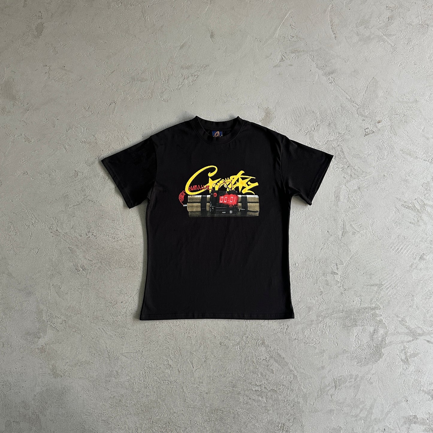 T-shirt Corteiz Bomb Preta