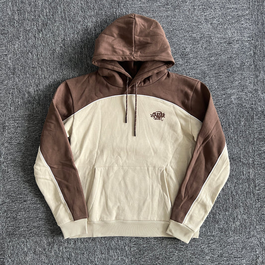 Hoodie Syna Bege/Castanha