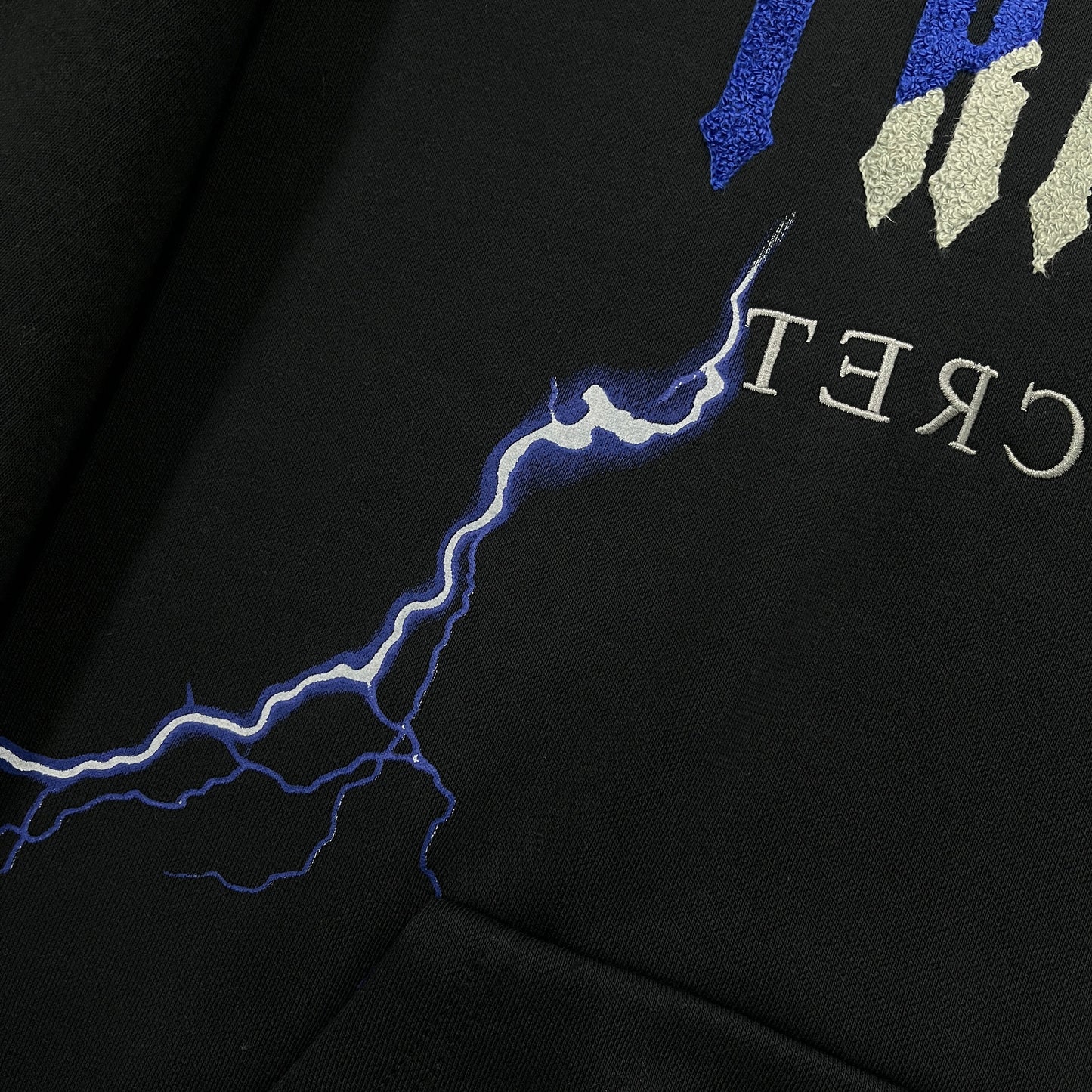 Hoodie Trapstar Decoded Lightning Preta