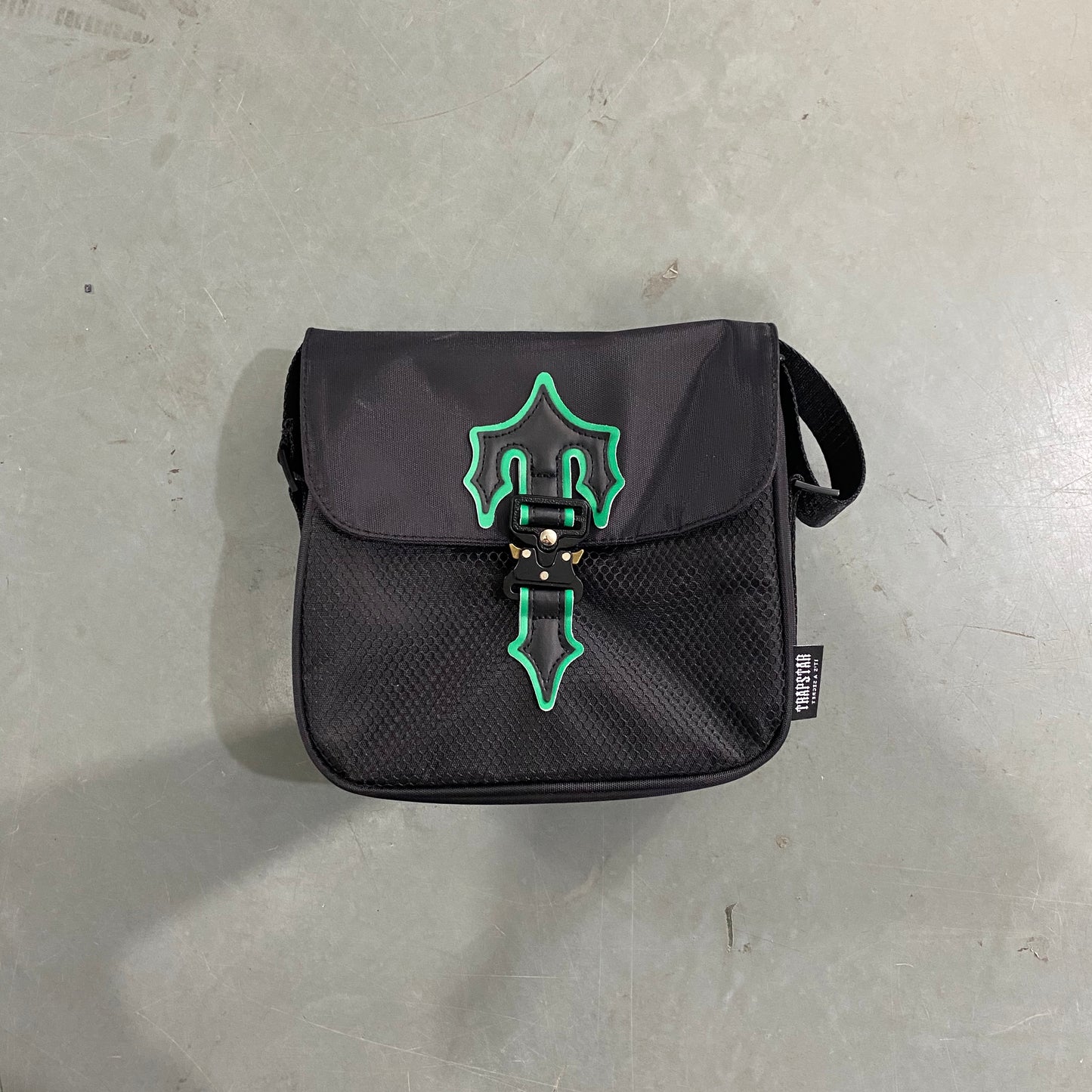 Bolsa Trapstar 1.0 Preta/Verde